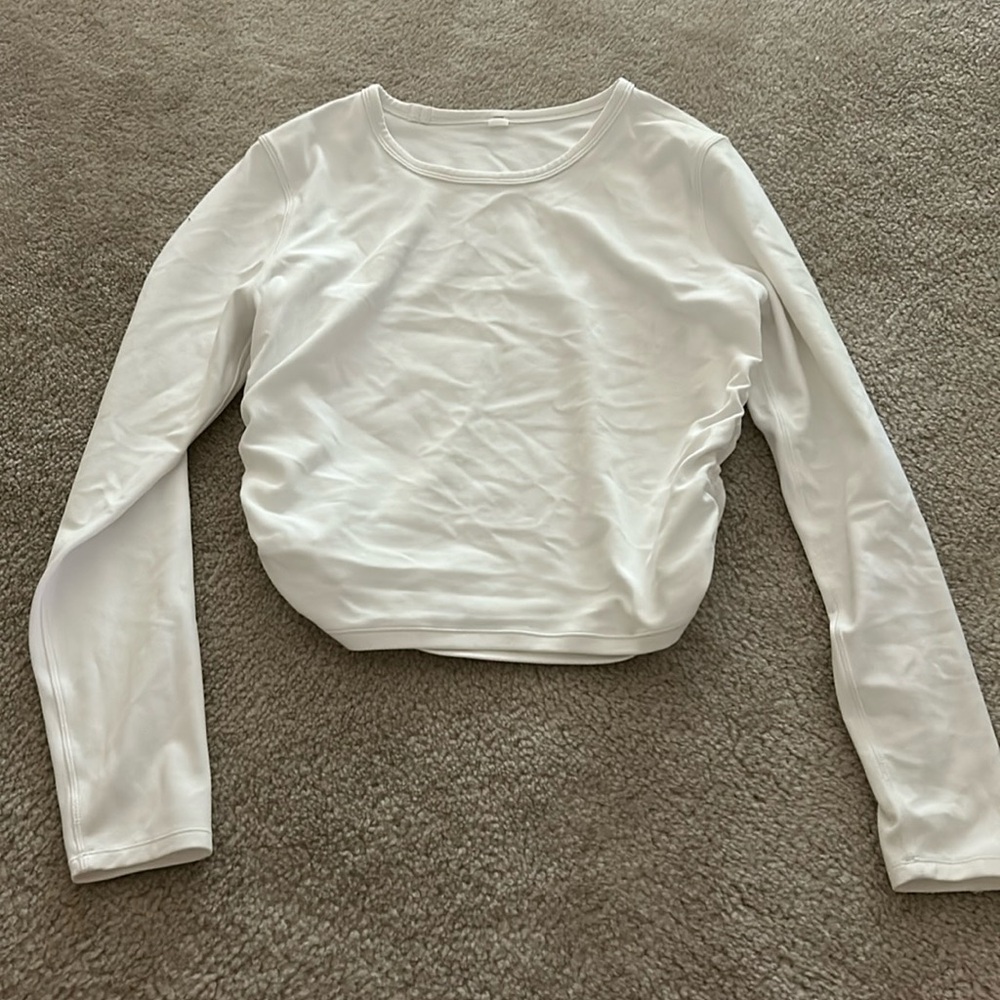 lululemon long sleeve crop top
